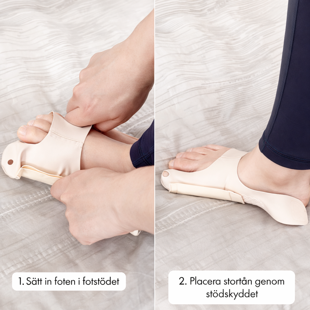 Hallux Smärtskydd™ – Smärtfria steg, utan skav eller obehag