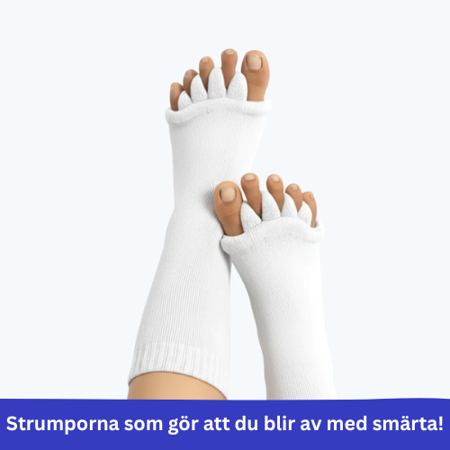 Tåstrumpor -  för rörliga, smärtfria tår igen